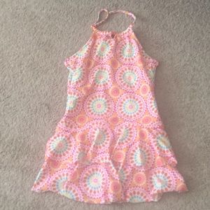 Lands end girls one piece swimsuit